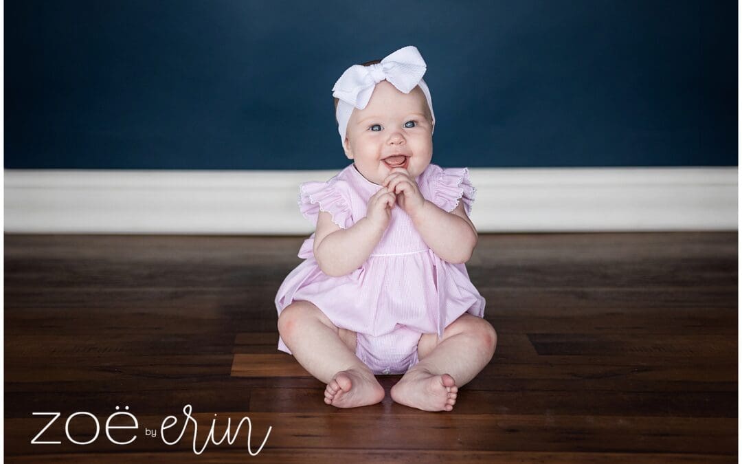 EMMA IS 6 MONTHS | SEARCY, AR BABY PHOTOGRAPHY